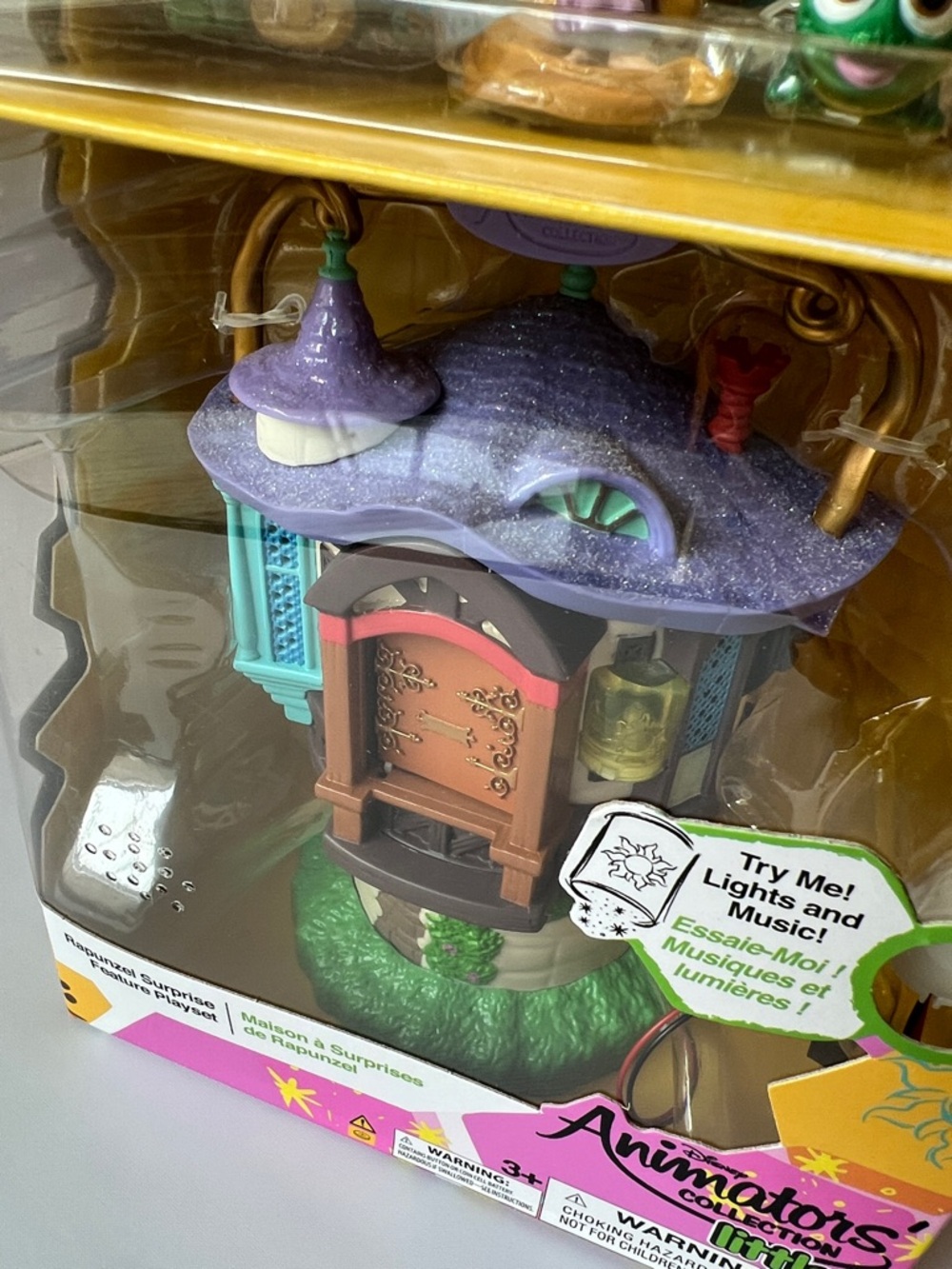 Disney Animators Collection Littles Rapunzel Mini Playset NIB - Picture 7 of 11